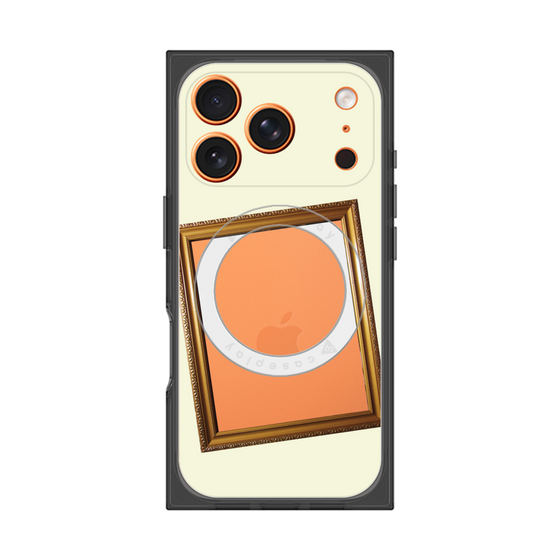 Premium Square Case with MagSafe［ Photo Frame - Ivory ］