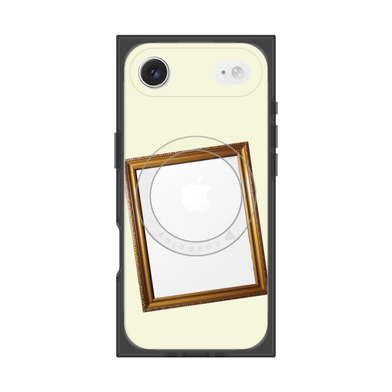 Premium Square Case with MagSafe［ Photo Frame - Ivory ］