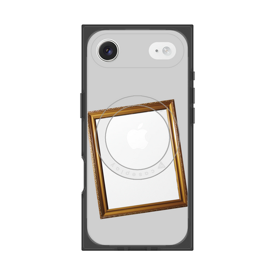 Premium Square Case with MagSafe［ Photo Frame - Light Gray ］