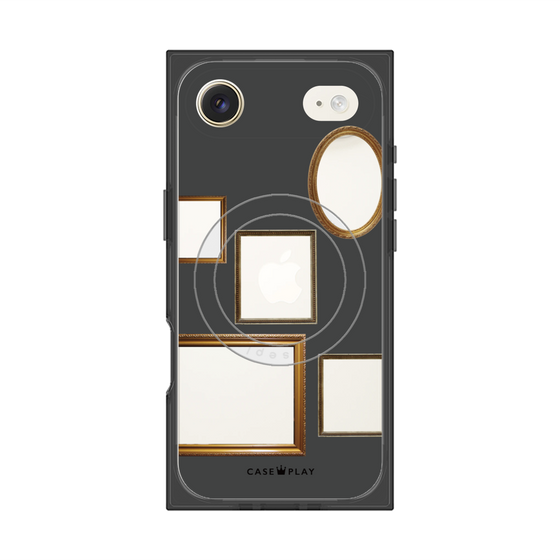 Premium Square Case with MagSafe［ Photo Frames - Gray ］