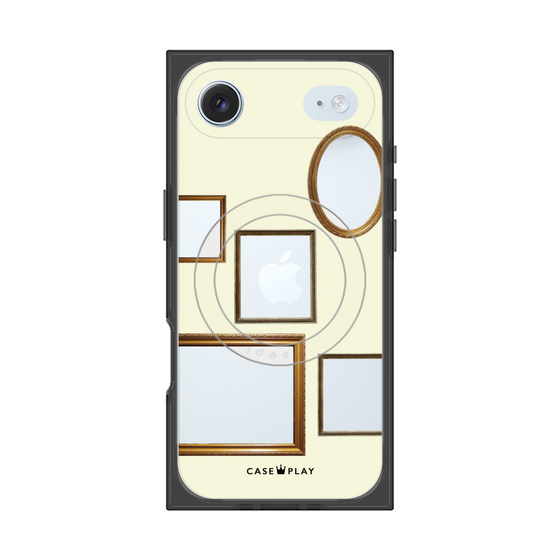 Premium Square Case with MagSafe［ Photo Frames - Ivory ］