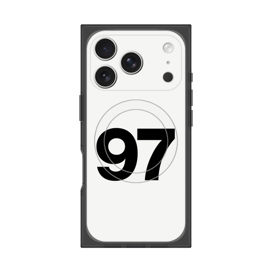 Premium Square Case with MagSafe［ No.97 - White ］