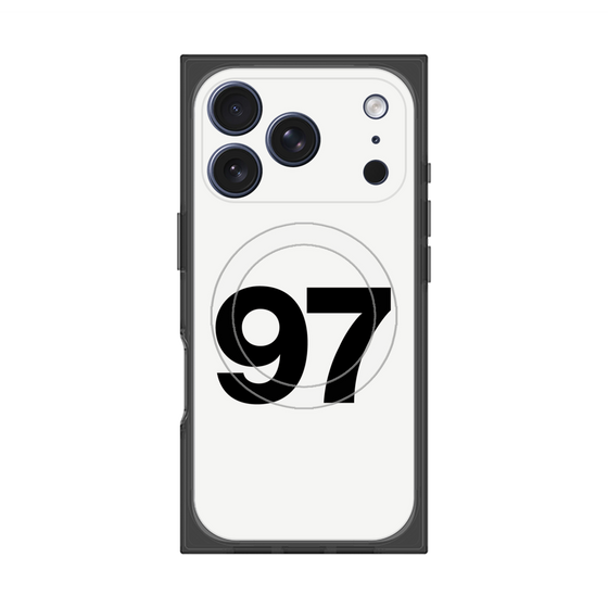 Premium Square Case with MagSafe［ No.97 - White ］