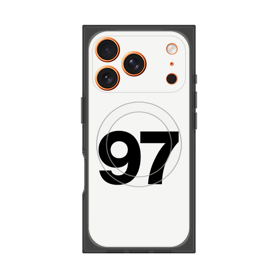 Premium Square Case with MagSafe［ No.97 - White ］