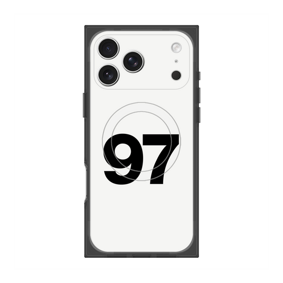 Premium Square Case with MagSafe［ No.97 - White ］