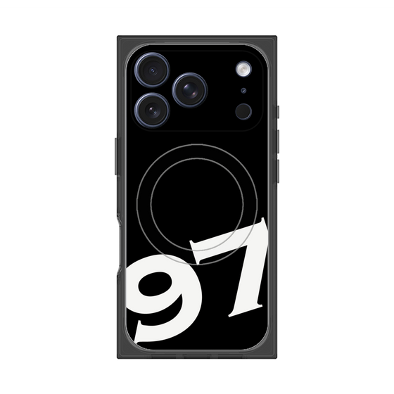 Premium Square Case with MagSafe［ No.97 - Black ］