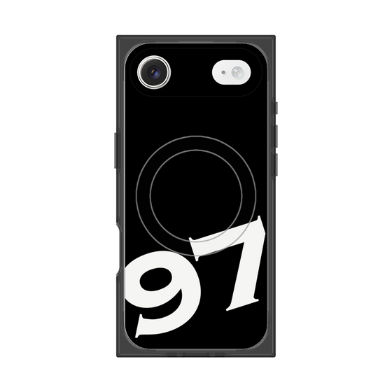 Premium Square Case with MagSafe［ No.97 - Black ］