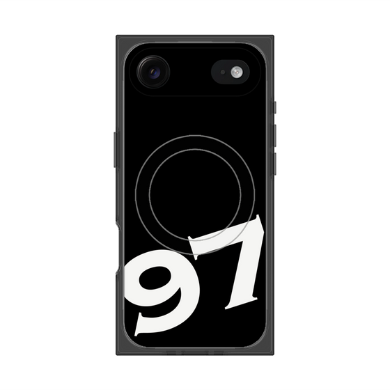 Premium Square Case with MagSafe［ No.97 - Black ］