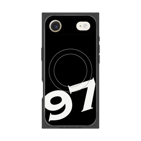 Premium Square Case with MagSafe［ No.97 - Black ］