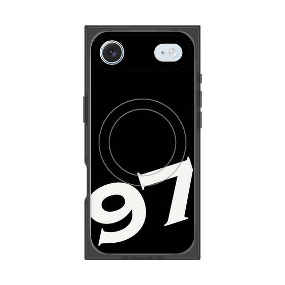 Premium Square Case with MagSafe［ No.97 - Black ］