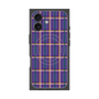 Premium Square Case with MagSafe［ Tartan Check - Purple ］