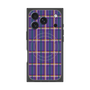 Premium Square Case with MagSafe［ Tartan Check - Purple ］