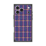 Premium Square Case with MagSafe［ Tartan Check - Purple ］