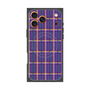 Premium Square Case with MagSafe［ Tartan Check - Purple ］