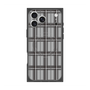Premium Square Case with MagSafe［ Tartan Check - Gray ］