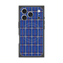 Premium Square Case with MagSafe［ Tartan Check - Blue ］