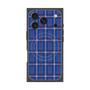 Premium Square Case with MagSafe［ Tartan Check - Blue ］
