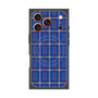 Premium Square Case with MagSafe［ Tartan Check - Blue ］