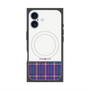 Premium Square Case with MagSafe［ CASEPLAY Tartan Check - Purple ］