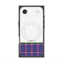 Premium Square Case with MagSafe［ CASEPLAY Tartan Check - Purple ］