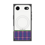 Premium Square Case with MagSafe［ CASEPLAY Tartan Check - Purple ］