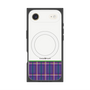 Premium Square Case with MagSafe［ CASEPLAY Tartan Check - Purple ］