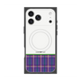 Premium Square Case with MagSafe［ CASEPLAY Tartan Check - Purple ］