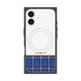 Premium Square Case with MagSafe［ CASEPLAY Tartan Check - Blue ］