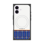 Premium Square Case with MagSafe［ CASEPLAY Tartan Check - Blue ］