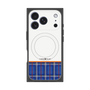 Premium Square Case with MagSafe［ CASEPLAY Tartan Check - Blue ］