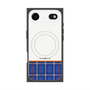 Premium Square Case with MagSafe［ CASEPLAY Tartan Check - Blue ］