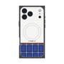 Premium Square Case with MagSafe［ CASEPLAY Tartan Check - Blue ］