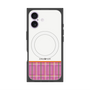Premium Square Case with MagSafe［ CASEPLAY Tartan Check - Pink ］