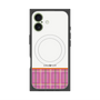 Premium Square Case with MagSafe［ CASEPLAY Tartan Check - Pink ］