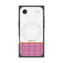 Premium Square Case with MagSafe［ CASEPLAY Tartan Check - Pink ］