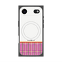 Premium Square Case with MagSafe［ CASEPLAY Tartan Check - Pink ］