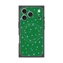 Premium Square Case with MagSafe［ Drawing Dot - Green ］