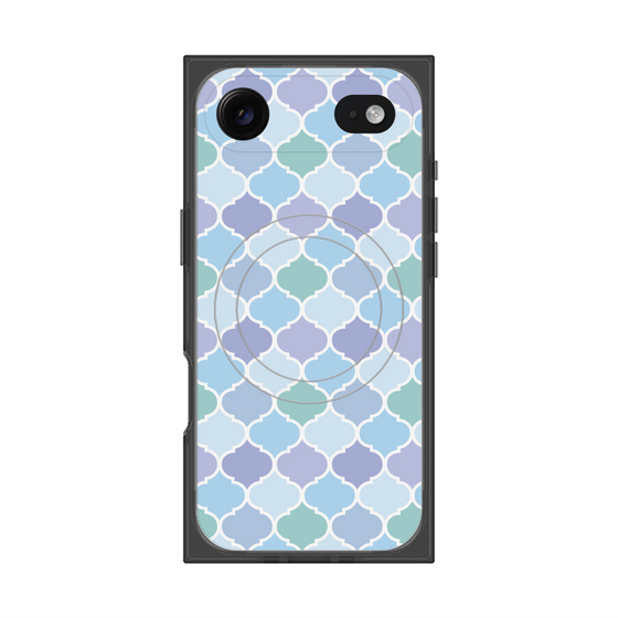 Premium Square Case with MagSafe［ Moroccan1 color - Blue ］