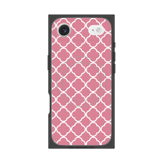 Premium Square Case with MagSafe［ Moroccan2 - Pink ］