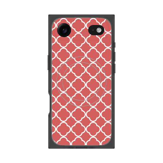 Premium Square Case with MagSafe［ Moroccan2 - Red ］