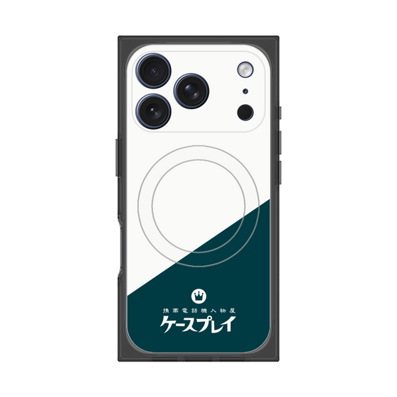 Premium Square Case with MagSafe［ CASEPLAY Retro - Green ］