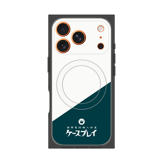 Premium Square Case with MagSafe［ CASEPLAY Retro - Green ］