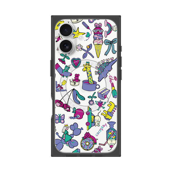 Premium Square Case with MagSafe［ Original - Mystery Toy Box ］