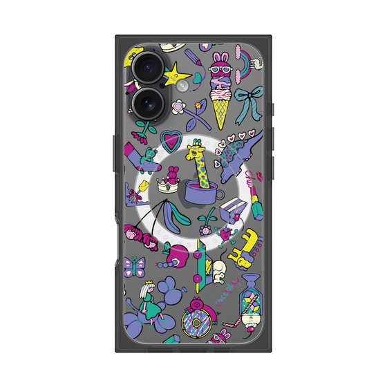 Premium Square Case with MagSafe［ Original - Mystery Toy Box ］