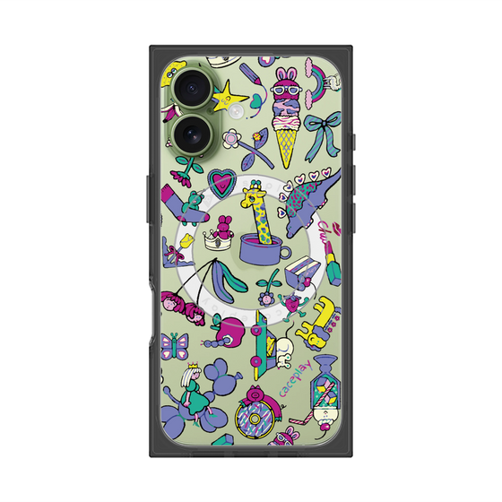 Premium Square Case with MagSafe［ Original - Mystery Toy Box ］