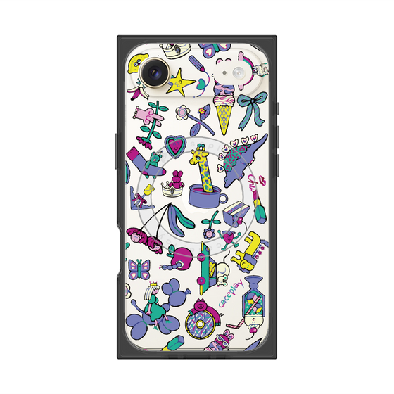 Premium Square Case with MagSafe［ Original - Mystery Toy Box ］