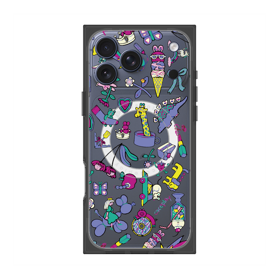 Premium Square Case with MagSafe［ Original - Mystery Toy Box ］