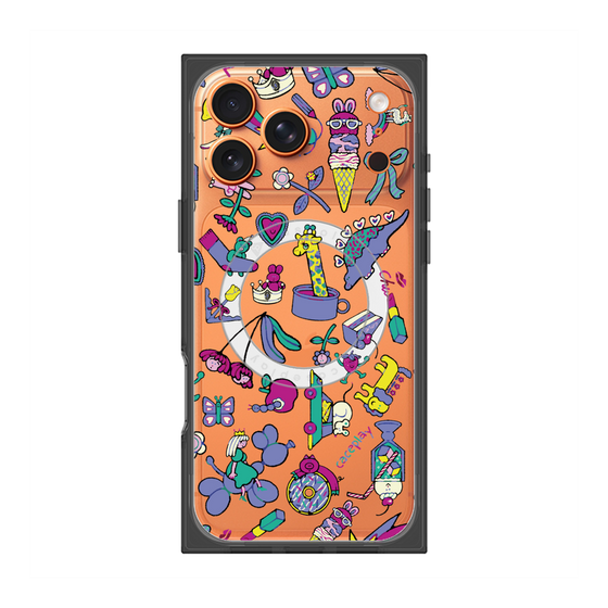 Premium Square Case with MagSafe［ Original - Mystery Toy Box ］