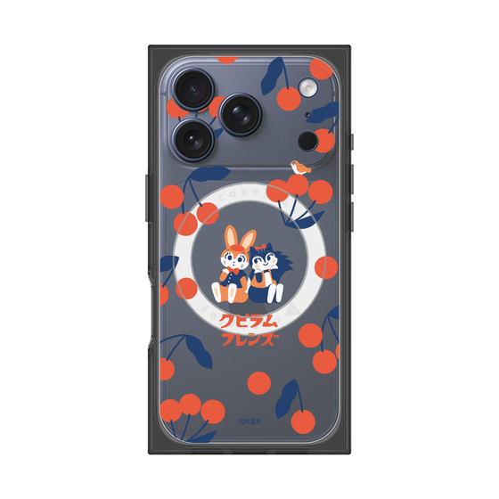 Premium Square Case with MagSafe［ Kuppyramu Friends - Cherry ］