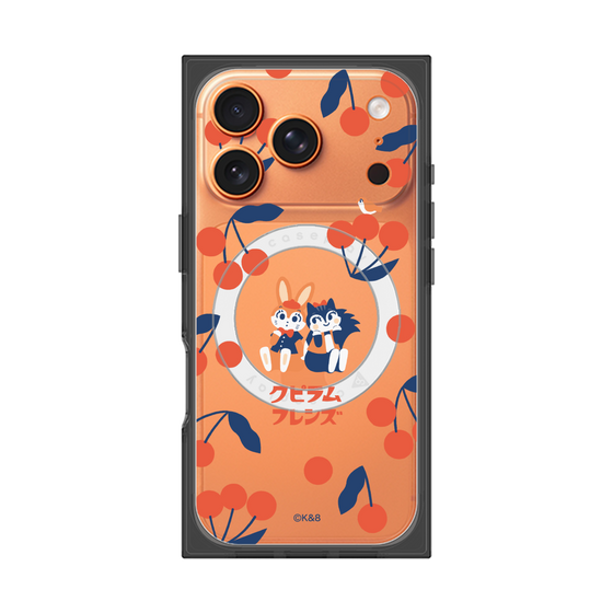Premium Square Case with MagSafe［ Kuppyramu Friends - Cherry ］